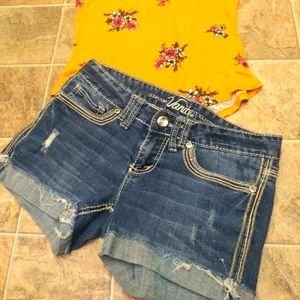 Jean shorts